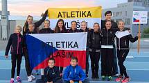 Vlašimská výprava na European Kids Athletics Games (závodníci bez doprovodu).