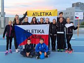 Vlašimská výprava na European Kids Athletics Games (závodníci bez doprovodu).