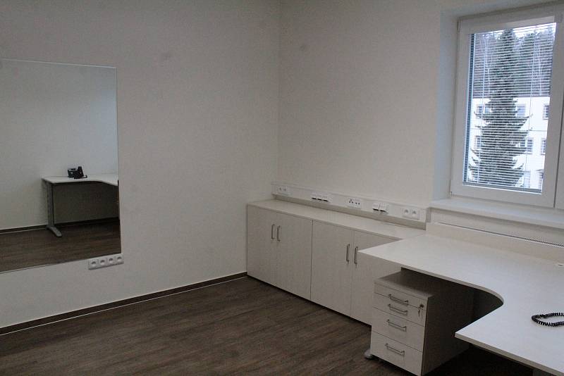 Luxusní ubytovací kapacita Rehabilitačního ústavu v Kladrubech pro movitější klienty.