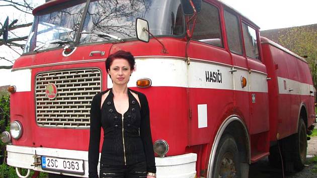 Monika Topolová z Mokré Lhoty se při castingu představila komisi jako první ze všech přihlášených hasiček. 