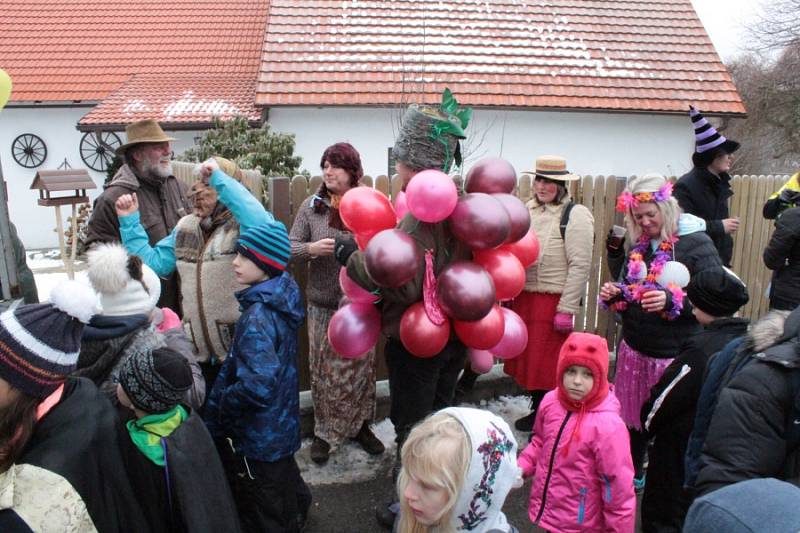 Zaječický masopust se konal v sobotu 17. února.