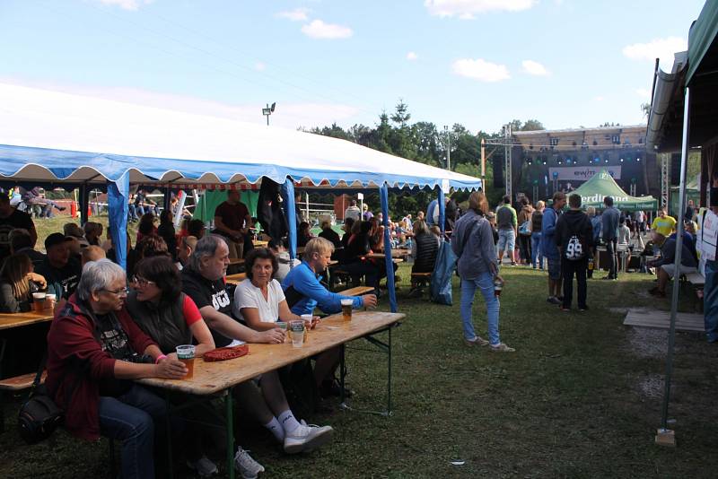 Návštěvníky Rockového odpoledne dozajista zaujala i osobitá hudba kapely Ultima.