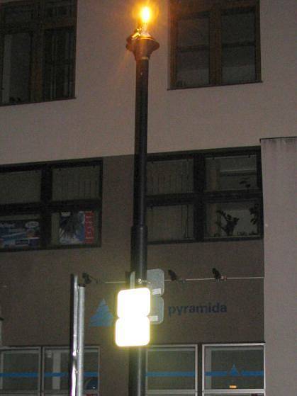 Dva tisíce pět set korun zaplatí technické služby za koupi nového stínítka na lampu veřejného osvětlení