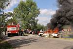 Lidé z obce Vranov a tamní dobrovolní hasiči měli důvod k oslavám.