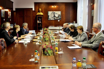 Jednání na krajském úřadu se zúčastnili zástupci kraje a ministerstva školství.