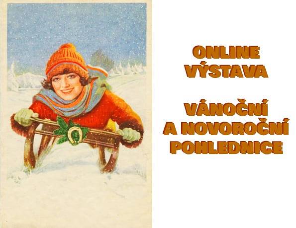Sládečkovo vlastivědné muzeum v Kladně je sice aktuálně zavřené, lidé si však mohou jeho výstavu týkající se vánočních a novoročních pohlednic prohlédnout na internetu.