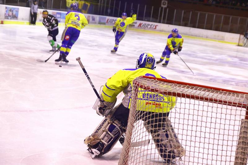 Benešov postoupil přes Mladou Boleslav B do semifinále.