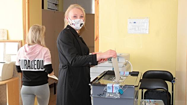 Volby v Louňovicích pod Blaníkem.