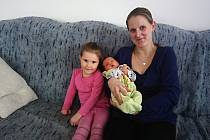 Malý Jakub Trenčinský se narodil 20. února v 8.38 manželům Veronice a Davidu Trenčinským. Při narození Kubík vážil 3 520 gramů a  měřil 52 centimetrů. Doma v Bukové Lhotě na bratra čekala Adélka (2).