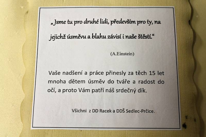 Akce Ježíšku, prosím Tě, se v DD Racek konala už popatnácté.