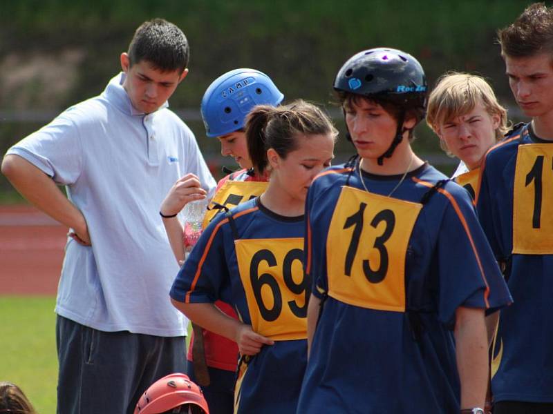 Soutěž v požárním sportu v Kolíně. 29. květen