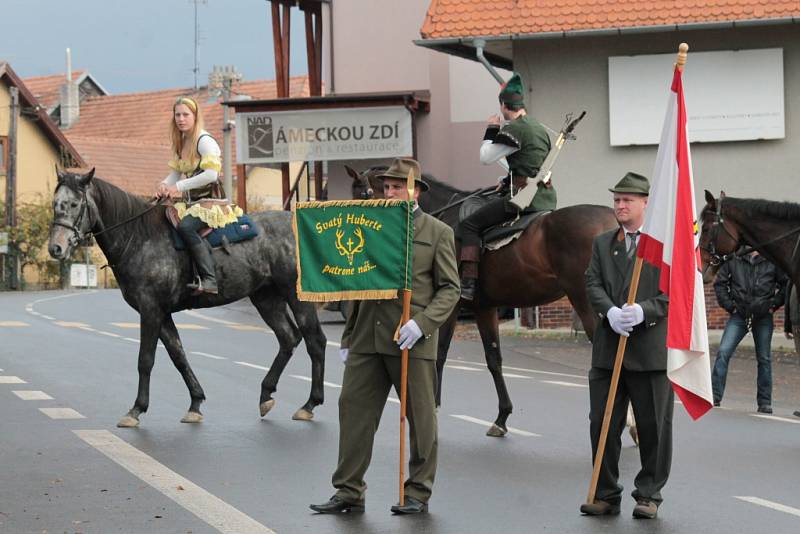 Svatohubertské odpoledne v Trhovém Štěpánově.