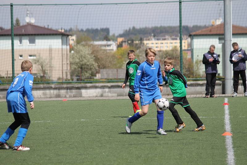 Fotbalový turnaj McDonald's Cup v Benešově.