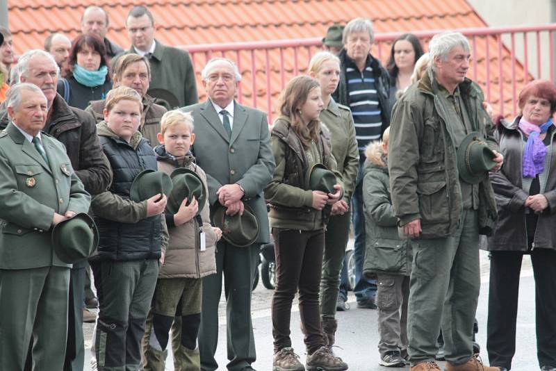 Svatohubertské odpoledne v Trhovém Štěpánově.