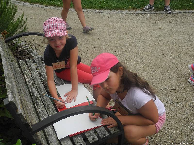 Malí táborníci si s ochránci přírody užili různorodý program.