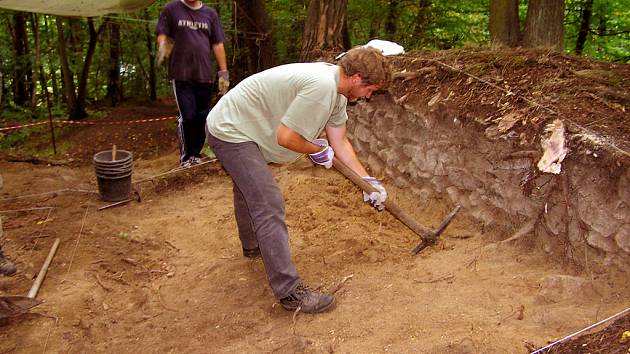 Archeocamp na Hlásce.