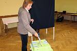 Druhé kolo voleb do senátu v Sázavě.