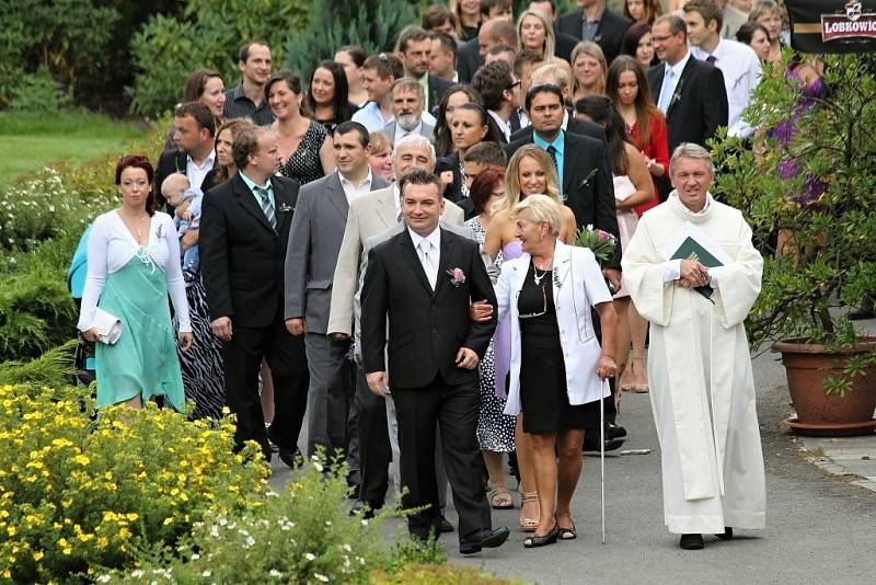 Svatba Jiřího Mašaty a Hany Machové.