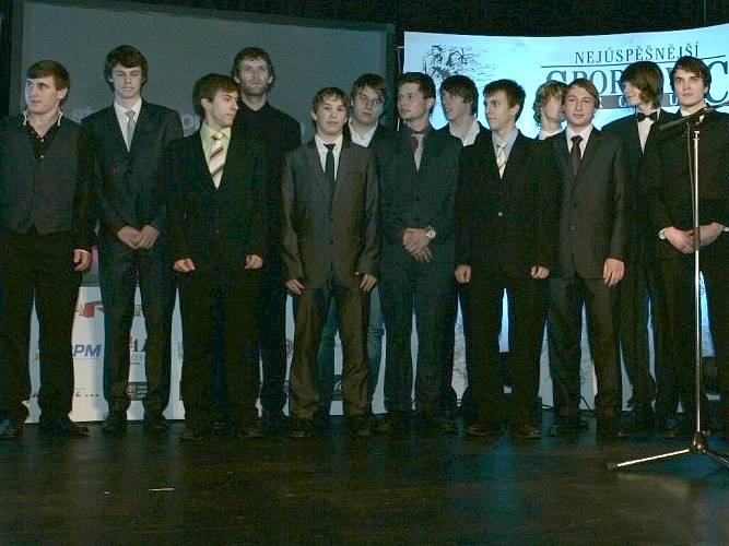 Vyhlašování výsledků soutěže Nejúspěšnější sportovec Benešovska 2012.