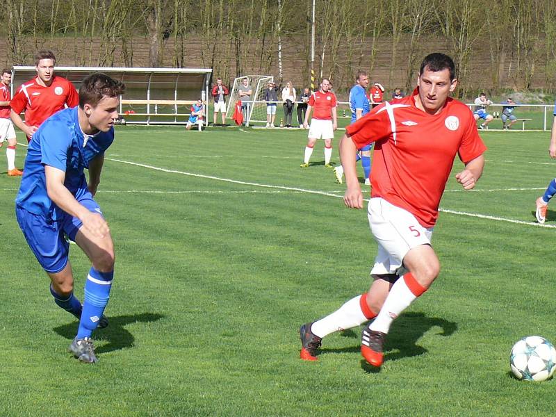 Krajský přebor: Nespeky - Tuchlovice 2:1.