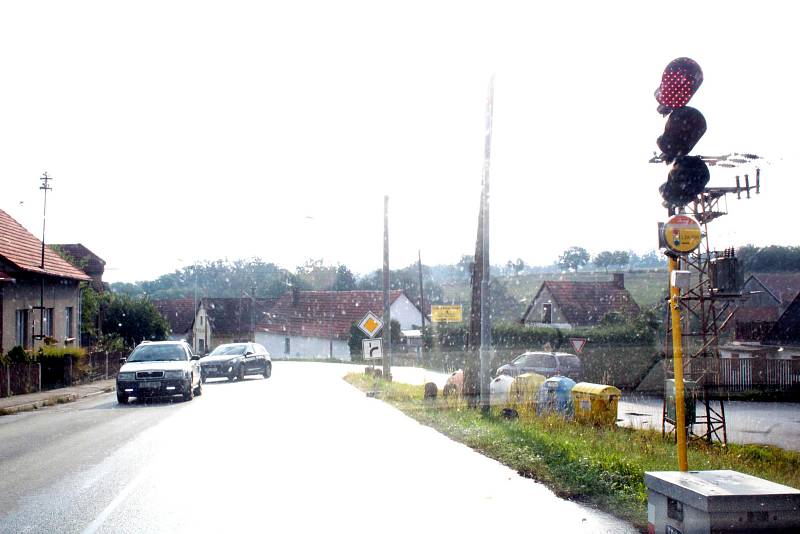 Rekonstrukce a uzavírka silnice II/112 v Domašíně.