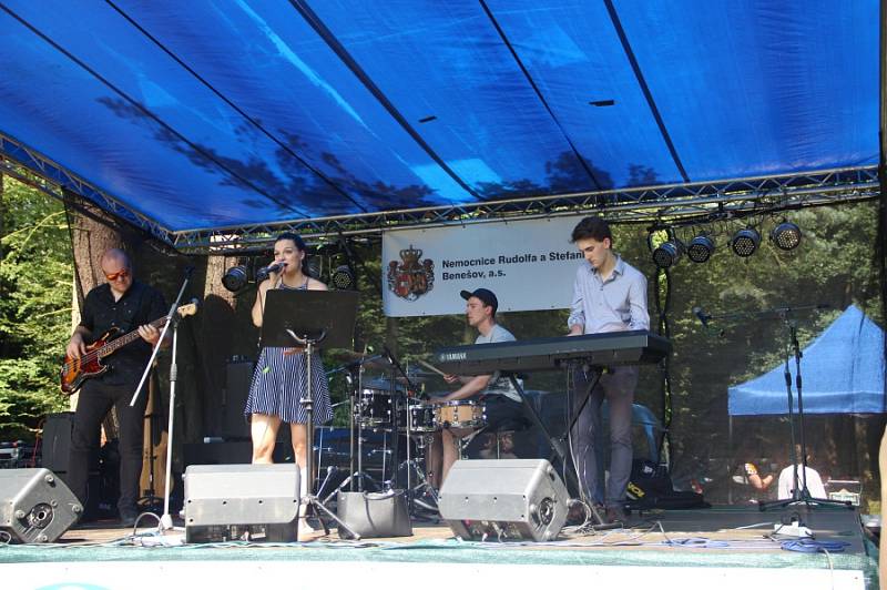Benefiční festival Open Door Hospital fest se uskutečnil v sobotu v Nové Myslivně na Konopiště.