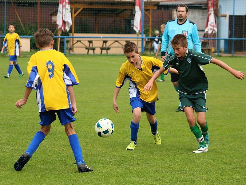 Okresní přebor mladších žáků: FK Kavalier Sázava - FK Čáslav D 3:8 (1:5).