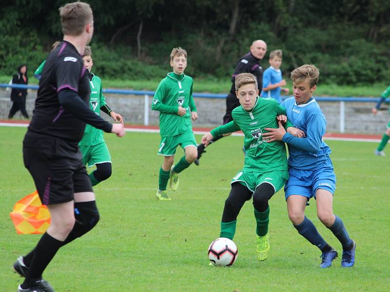 Česká fotbalová divize starších žáků U14: FC Sellier & Bellot Vlašim - FK Čáslav 0:4 (0:2).