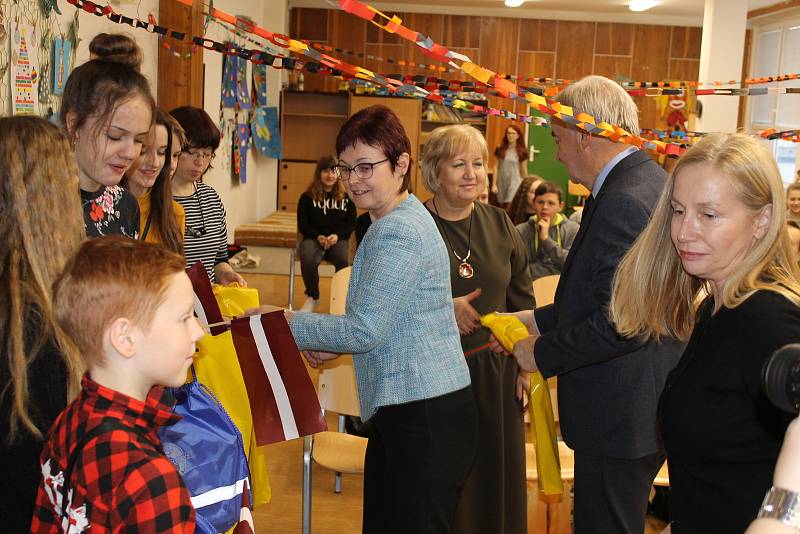 Z projektového týdne Erasmus+ s podtitulem Ruštinu se učíme aktivně.