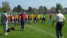 Mladší žáci SK Benešov U13 na turnaji v Německu v Markt Schwabenu, kde získali zlato.