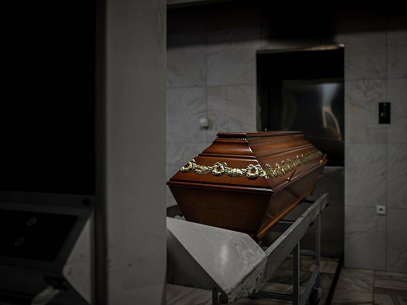 Jak to vypadá v krematoriu.