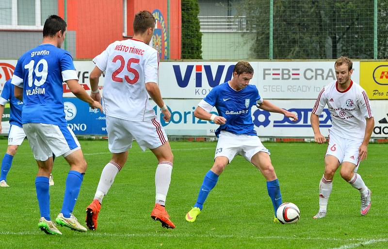 FNL, Třinec - Vlašim 2:0.