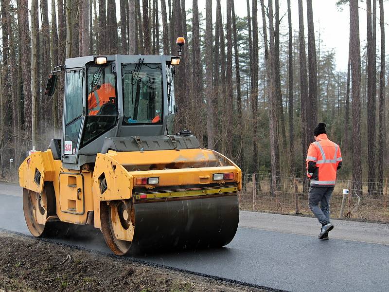 Rekonstrukce silnice II/125 v úseku kolem Kladrub.