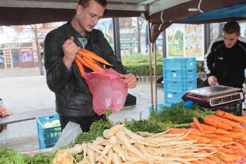 Farmářský trh v Benešově se konal v sobotu 7. listopadu.