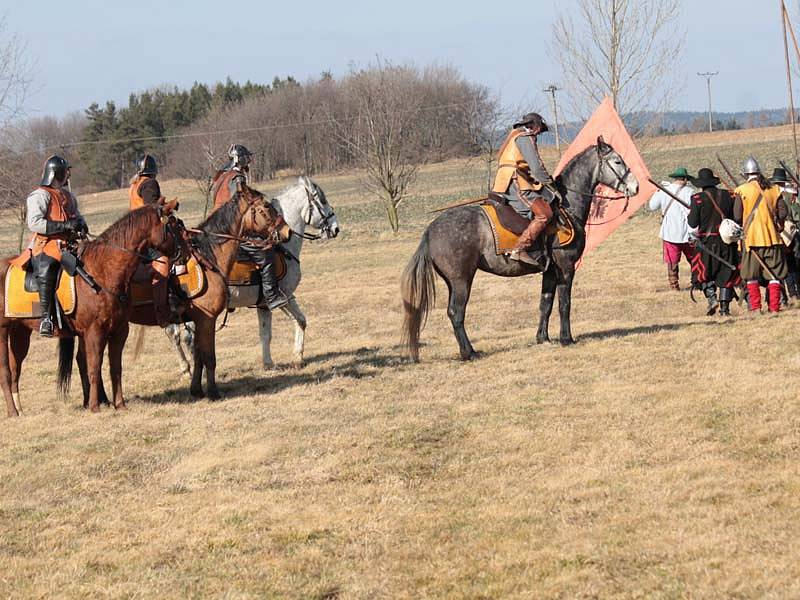 Připomínka 370. výročí bitvy u Jankova na návrší Habrovka v sobotu 7. března 2015.