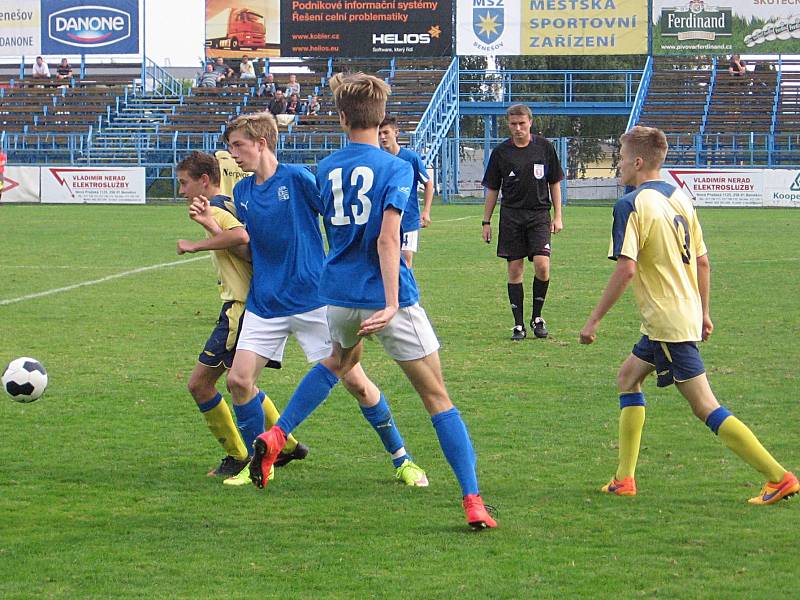 Šestnáctka Benešova otočila nepříznivý stav s Vyšehradem z 0:2 na 4:2.