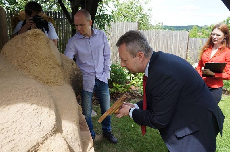 Ministr životního prostředí Richard Brabec ve Vlašimi.