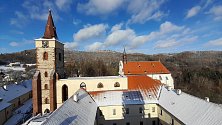 Sázavský klášter prochází další rekonstrukcí. Po ní bude přístupná věž zámku i středověké sklepení.