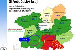 Statistika kriminality ve Středočeském kraji.