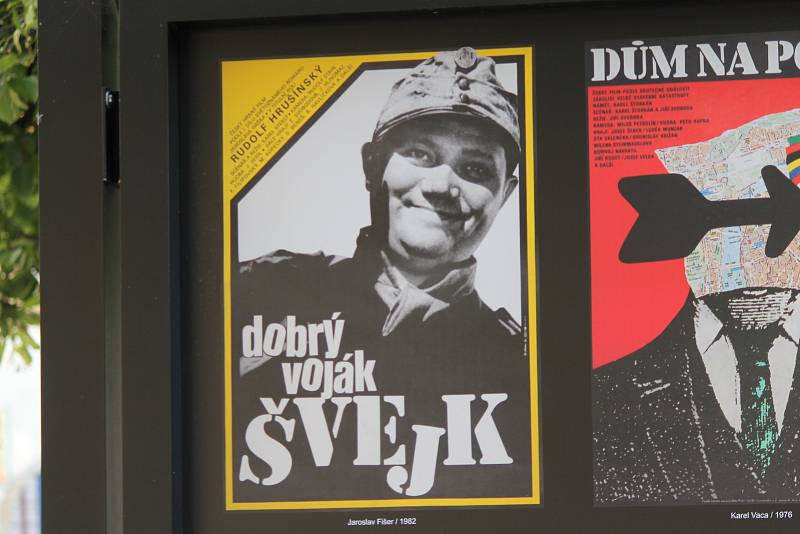 Výstava československých filmových plakátů byla slavnostně zahájena.