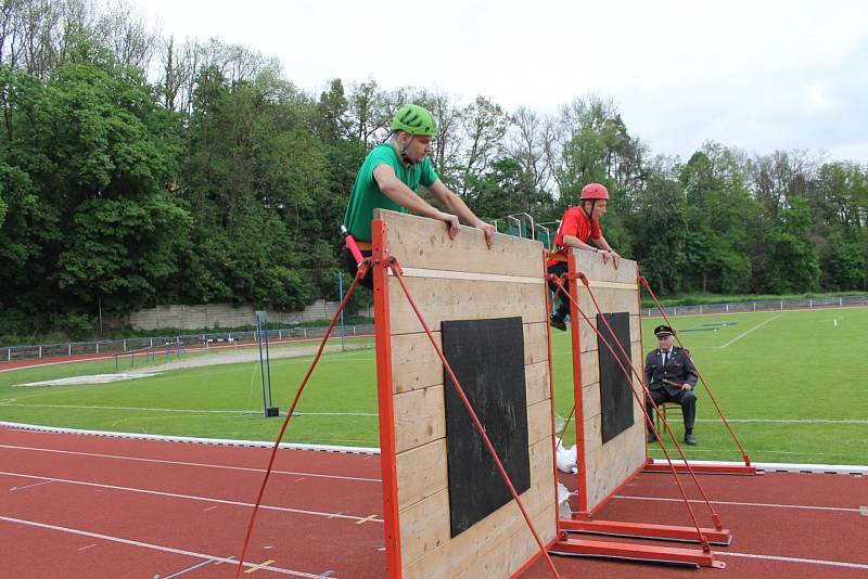 Na vlašimském stadionu Na lukách se konala v sobotu 20. května okrsková soutěž.