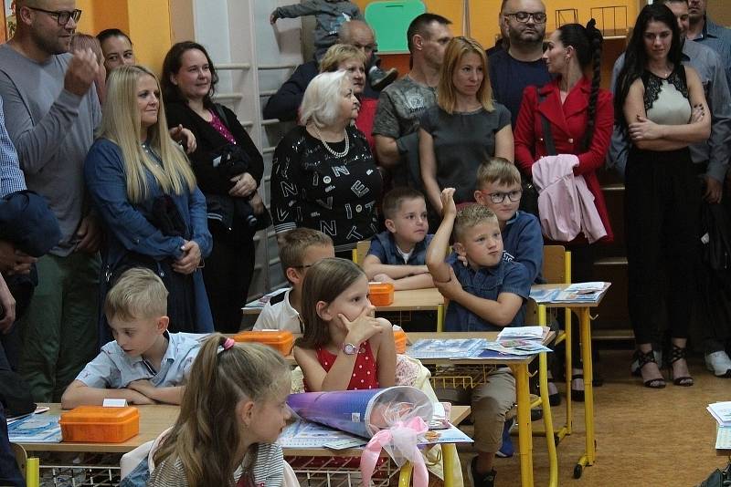 Start nového školního roku v benešovské ZŠ Jiráskova.