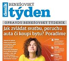Titulní strana třicátého čtvrtého čísla týdeníku Benešovský týden.