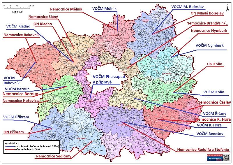 Z tiskové konference po jednání středočeského krizového štábu.