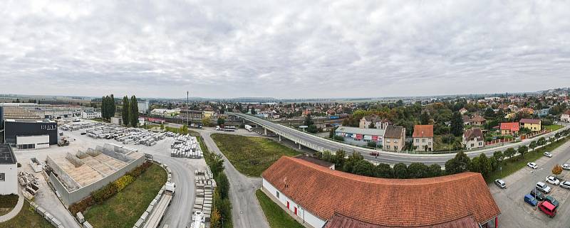 Oprava mostu přes železniční trať a přilehlé komunikace, Lysá nad Labem