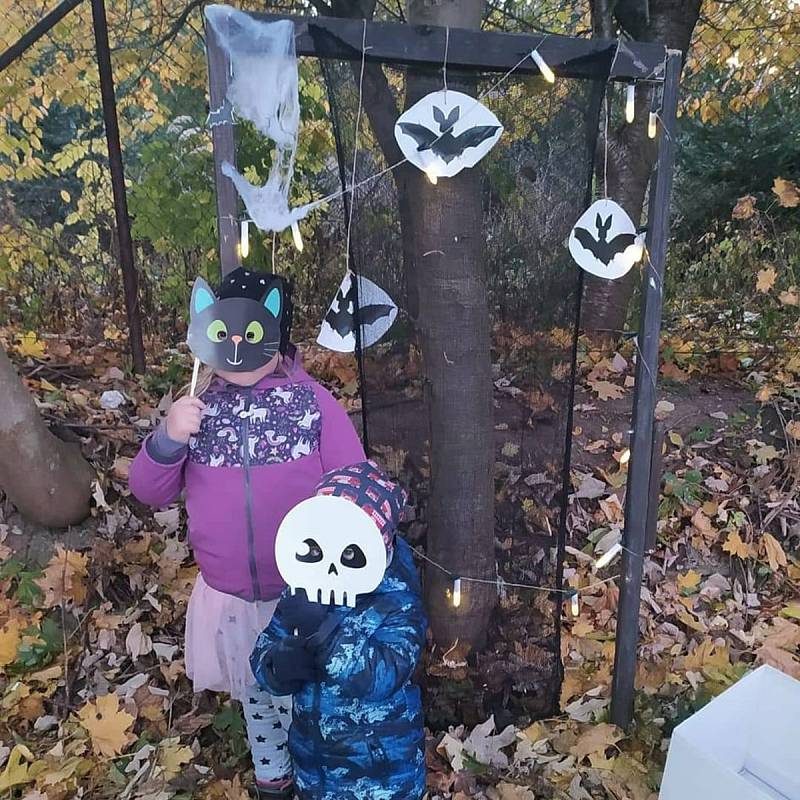 Halloween - lampionová stezka odvahy v Načeradci.