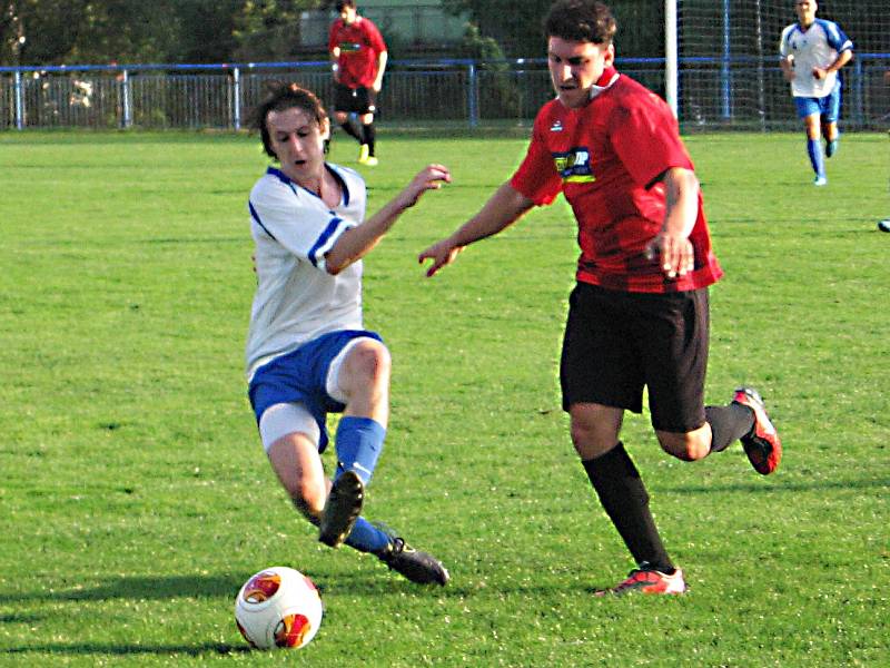 I. B třída, skupina D, Teplýšovice - Týnec nad Sázavou 1:4.