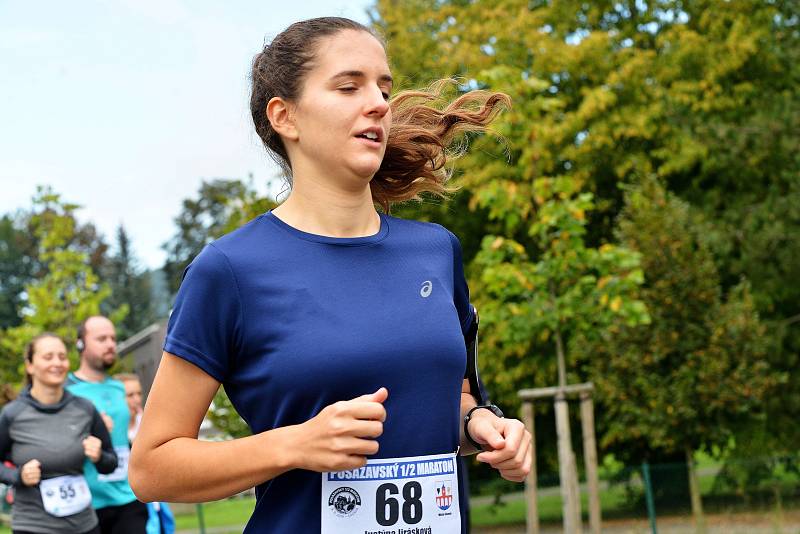 Z Posázavského půlmaratonu 2019.