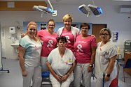 Den prevence rakoviny prsu v Nemocnici Rudolfa a Stefanie v Benešově.