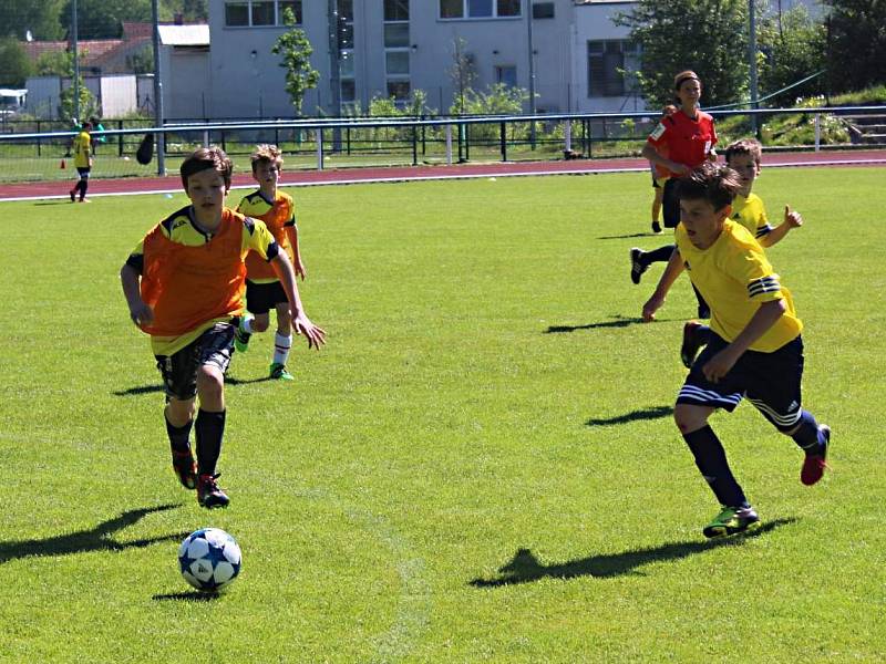 Krajské finále v McDonald’s Cupu ve Vlašimi.